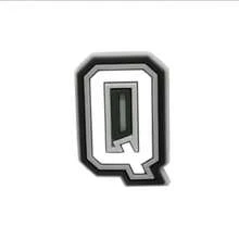 DIY字母数字鞋饰 0-9#数字 ABC-Z 鞋子装饰，适用于木屐和凉鞋，彩色PVC材质，可用于手链、鞋子装饰、生日派对小礼物 - 彩色 - 查看 42