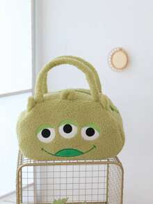 Classic Cartoon Style Cute Plush Bag - Inspired By Japanese Lolita Fashion, Large Capacity Shoulder Bag - Multicolor - View 2