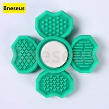 1pc Finger Spinner Toy, Adult Stress Relief Toy, Silicone Fidget Toy, Silicone Hand Spinner Toy, Suitable For Queue Gift, Eid Gift - Finger Toys 4 - View 7