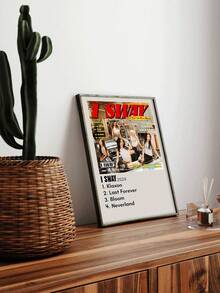 1 pieza Póster sin marco de grupo femenino de K-Pop, Póster de tarjeta de álbum de escenario KPOP Nxde Queen, Impresión en lienzo para decoración de pared - Multicolor - Ver 14