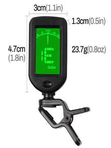 Guitar Chord Presser Guitar Trainer Practice Learning Tools Cord Presser For Acoustic Chord Helper Learn For Beginners Adults (Guitar Clip On Tune,Chord) - trắng - Xem 9