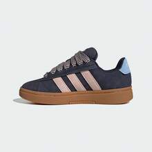 Adidas Women's GRAND COURT ALPHA 00s Casual Sneakers Low Top JQ7281 - Blue - View 2