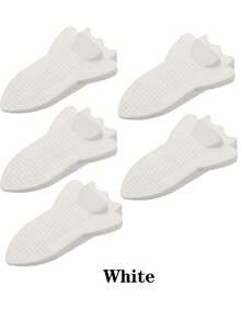 3/5个装火箭门挡，婴儿安全门挡，儿童门楔防撞，磨砂塑料门挡，婴儿用品，男孩女孩卧室用品，手指保护