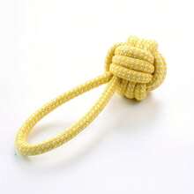 Pet Dog And Cat Bite Toys - Colorful Woven Rope Balls - Interactive Resistance Race, With Multi-Layered Surfaces, Suitable For Small/Medium/Large Dogs - Bright Colors - Dog Knot Toys/Resistance Training/Mixed Toys - Random Color - View 2