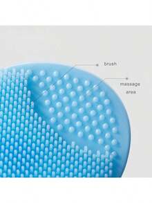 2pcs Baby Comb + Silicone Brush, Newborn Hair Removal Comb And Silicone Washing Brush, Baby Shampoo Brush, Massage Brush