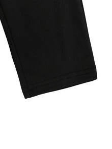 Bộ jumpsuit ôm sát cơ thể gợi cảm, thời trang, cổ chữ V sâu, buộc dây sau lưng, mẫu mới Xuân/Hè. - màu đen - Xem 6