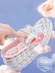 女士超柔软、无痛、如云朵般按摩透气除臭鞋垫，缓解长时间站立疲劳，如履云端，粉色 - 粉色 - 查看 4