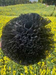 35厘米白色衬里薄纱裙，双层和四层款式，时尚百搭，适合婚礼、派对、洛丽塔风格摄影。 - 多色 - 查看 8