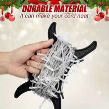 2/6/10-Piece Christmas Light Storage Reel; Multi-Functional Light Decoration Storage Rack For Tree Lights, Extension Cords And Garlands - Keep Festive Decorations Neat And Organized - Multicolor - View 2