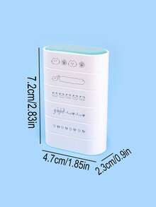 5pcs Stackable DIY Craft Stamp Set, Assorted Cat & Letter Designs, Fashionable Plastic Stamps For Journaling, Greeting Cards Decorative, Unique Gift For Classmates - Sets - View 2