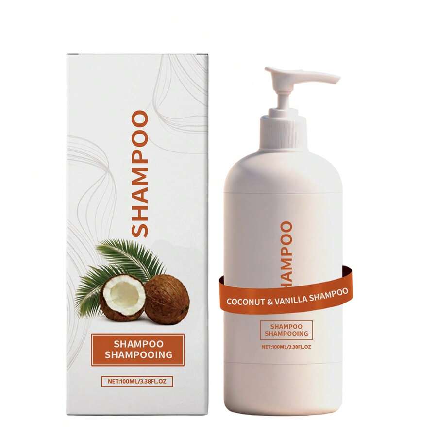 100毫升椰子香草洗发水 - 天然滋养洗发水，适合所有发质 - 彩色 - 查看 1