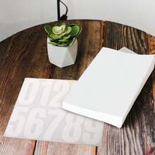 6 Hojas De Pegatinas Con Nmeros De Buzn Pegatinas Con Nmeros Consecutivos Vinilo Autoadhesivos Calcomanas Con Para - como se muestra en la figura - Ver 6