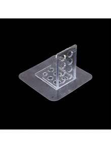 10pcs Adhesive Transparent Shelving, Universal Type, Suitable For Bookshelf, Wardrobe, Bathroom And Kitchen Storage, Essential Home Organizer, Wall-Mounted And Floating Shelving