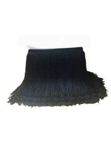 2 Yards Tassel Lace Trim, Sewing Accessories, Fringe, Latin Dance Costume Tassel, DIY Clothing Supplies, Crafts, Home & Garden - Multicolor - View 11