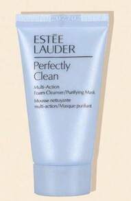Estée Lauder Perfectly Clean Multi-Action Softening Facial Cleanser Gentle Cleansing Moisturizing Non-Drying Face Wash For All Skin Types Travel Size Miniature 30ml - White - View 1