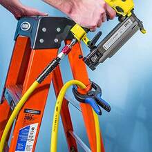 Rockler - Abrazaderas de resorte grandes (par) - Abrazaderas de cinta para carpintera fciles de apretar para stock ms delgado y molduras delicadas, abrazaderas grandes de operacin con una sola - 1 paquete grande - Ver 8