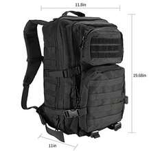 Assault Backpack Bag 40L Large Capacity 3 Day Outdoor Assault Pack Rucksacks Carry Bag Backpack For Hiking Trekking Camping Travelling Climbing And Other Outdoor Activities - Black - View 4