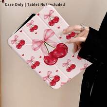 1pc 720 Degree Rotating Bracket Tablet Protective Case, Painted Effect Acrylic Crystal Cover Compatible With Honor, Redmi, OPPO, VIVO, Apple - Multicolor - View 8