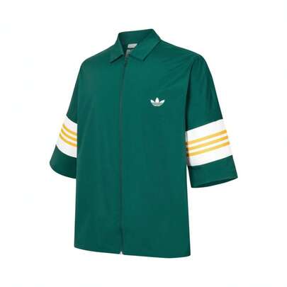 Adidas 休闲运动针织短袖 Polo 衫，男女通用，春夏款 IY7373