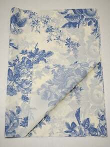 10/20/40张蓝色牡丹花纹薄纸，20英寸 x 14英寸礼品包装纸，适用于婚礼、情人节、生日礼物、花束包装、礼品袋填充物、派对回礼 - 彩色 - 查看 8