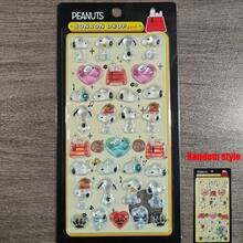 1pc Official Peanuts 3D Embossed Crystal Sticker - Imaginative Children's Reward Sticker, Suitable For Phone Decoration And DIY Crafts, New Year Gift, Valentine's Day Gift, Easter Gift! - Multicolor - View 13