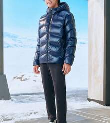 Skechers New Men's Warm Hooded Woven Down Jacket