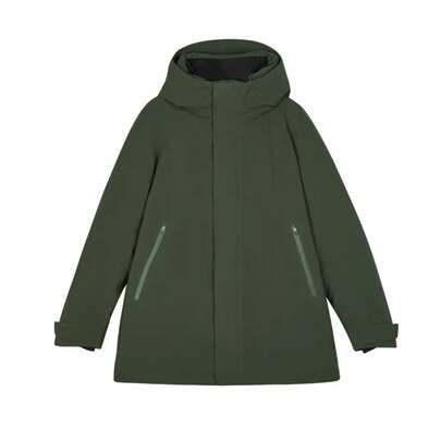 Skechers Men's Windproof Warm Hooded Outdoor Down Jacket