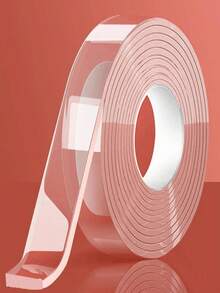 393.7 Inch Extra Thick Double-Sided Tape, Transparent No Residue Adhesive, Suitable For Plastic, Wood, Glass And Metal, Made Of High Viscosity PE Material - Multicolor - View 7