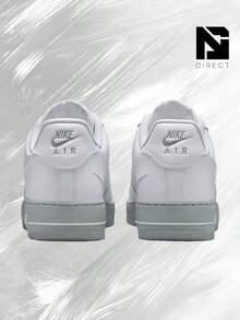 Nike Air Force 1 Low White Light Smoke Grey Sole – Men's Lifestyle Sneakers – Shoes For Man-Vintage-Spring & Summer-Inspired Running Shoes, Shock-Absorbing Comfort, Gym To Streetwear Casual Wear-Mother's Day Gifts-Father's Day Gift–HV6418 100 - White/Light Smoke Grey/Photon Dust/White - 查看 4
