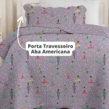 Double-Sided Single Bedspread Set For Girls And Children, Premium Decoration, 2 Pieces. Unmissable! - 公主 - 查看 3