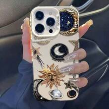 Tương thích với iPhone 15 Pro Max, ốp lưng điện thoại cao cấp màu bạc thời trang, tương thích với iPhone 16/11/13 Pro/15 Pro/15/13 Pro Max, chất liệu chống rơi vỡ, tương thích với iPhone 14/13/12, bảo vệ toàn diện, tương thích với iPhone 12 Pro Max. - Nhiều màu - Xem 2