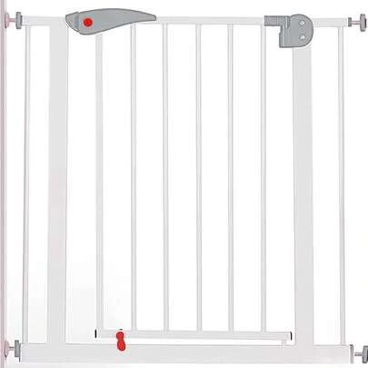 Baby Safety Gate For Stairs 75-85cm Wide Home Pet Dog Barrier Secure Doorway Guard