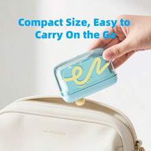 1个全新便携式牙线盒，方便携带。适合情侣、朋友和家人，可作为圣诞节、新年、情人节礼物。也适合留长指甲的女性使用。 - 彩色 - 查看 7