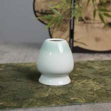 4-Piece Matcha Whisk Set, Ceramic Matcha Bowl, Matcha Whisk & Stand, Bamboo Spoon - Designed For Matcha Enthusiasts - Gradient Lace Matcha Tool Set - View 4