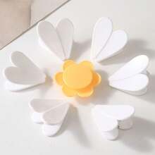 1 Set Personalized Daisy Petal Design Food Bag Clips, 3D Magnetic Sealing Clips, Refrigerator Magnets - Multicolor - View 13