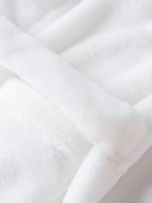 1pc Minimalist & Clean Style Children's Comfortable Casual Wear, Girls - White - View 5