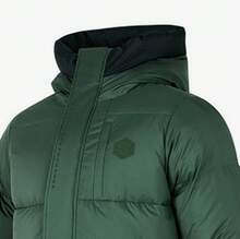 Skechers New Volcanic Rock 3-In-1 Men's Woven Long Down Jacket - Green - View 2
