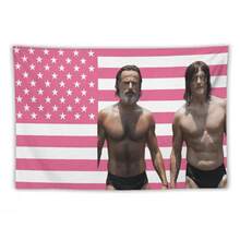 Norman Reeduss Flag Daryl Dixo Flag Pink American Flag The Walking Dead Poster Wall Hanging Tapestry Room Decor - trắng - Xem 8