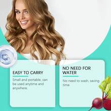 1 Frasco (8.5g) Polvo Seco para Cabello Voluminizador, Limpieza Seca y Control de Grasa, Crea Cabello Fluffy Sin Lavado, Ideal para Uso Diario - polvo esponjoso - Ver 7