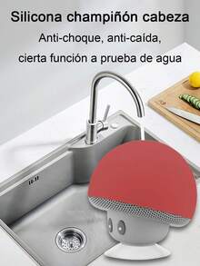 6 piezas Mini Altavoz Bluetooth Mushroom,Altavoz varillas Portátil con Cabeza de Hongo Tierno,Mini Altavoz Inteligente Portátil Creativo,Puede Usarse como Soporte para Teléfono Móvil, Pequeño y Delicado, Anticaídas, Ventosa de Excelente Sujeción, Altavoz Mini Cabeza de Hongo de Dibujos Animados. - 6 piezas - Ver 8