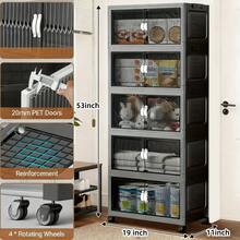 5layer Plastic Storage Bins, Foldable Storage Bins With LIDS And Wheels, Foldable Storage Boxes With Doors, Closet Storage And Storage Drawerscloset Organization And Storage,Dresser Organizer,Organizadores Para Habitación,Toy Storage Organizer,Closet Organizer,Clothes Organizer,Storage Organizer,Storage Cabinet,Organizadores Para Habitación,Clothes Storage,Kitchen Storage,Kitchen Organization And Storage,Storage Organizer For Bedroom,Cabinet Organizer,Room Organization,Under Bed Storage,Room Decor,Home Decor,Organization And Storage,Storage Organizer,Bathroom Storage,Home Organization And Storage,Home Organization And Storage,Pantry Organization And Storage, Foldable Stackable Lockers Outdoor Decor, - 5層 - 查看 12