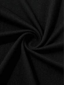 T-shirt noir décontracté pour femme avec motif cœurs colorés - Manches courtes, col rond, mélange de polyester extensible, lavable en machine - Idéal pour le printemps et l'été - Noir - Voir 5