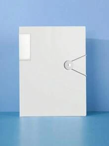 A4 Large Capacity Snap Binder, Document Organizer, Transparent Sleeve File Folder, Office Storage - Multicolor - View 20