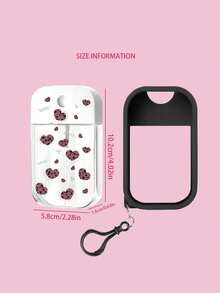 1pc 50ml Essential Oil Dispensing Bottle Perfume Spray Bottle Alcohol Dispensing Bottle Small Spray Bottle Fine Mist Travel Portable Empty Bottle Atomizing Makeup Remover Water Special Portable With Hook For Hanging On Bag - Multicolor - View 7