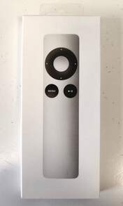 Apple Original Mando a distancia Remote Control para Apple TV (3.ª generación), Apple TV (2.ª generación) - Plateado - Ver 7