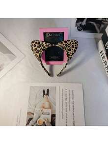 3pcs Animal Costume Set, Suitable For Various Festivals, Carnival Parties, Role-Playing, Masquerade Balls, Halloween And Other Occasions - Leopard - View 7