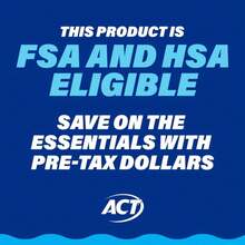 ACT Total Care Zero Alcohol Anticavity Fluoride Mouthwash 338 Fl Oz Fresh Mint - Trắng - Xem 8