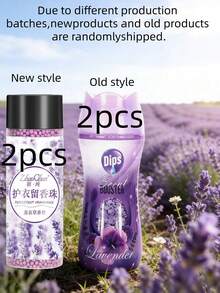 Lavender Scented Laundry Fragrance Beads, Long-Lasting Scent (Rose, Lavender, Ocean), Softening, Gentle, Fresh And Pleasant Fragrance Beads - Purple - View 10