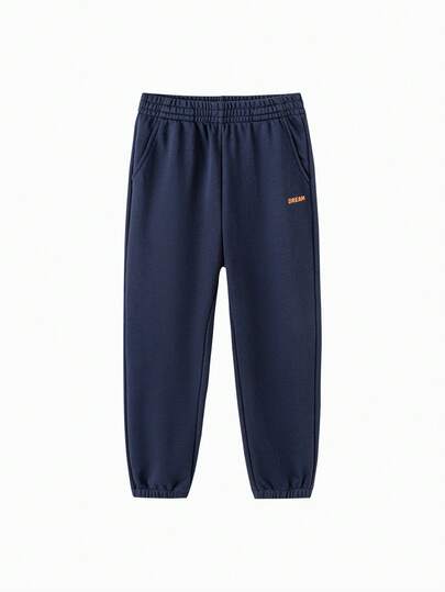 Balabala Unisex Knitted Pants, Adjustable Waist, Soft Comfortable Fabric, Everyday Casual Bottoms