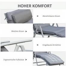 Outdoor Chairs - Grey - View 5